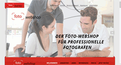 Desktop Screenshot of foto-webshop.com