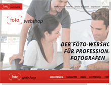 Tablet Screenshot of foto-webshop.com